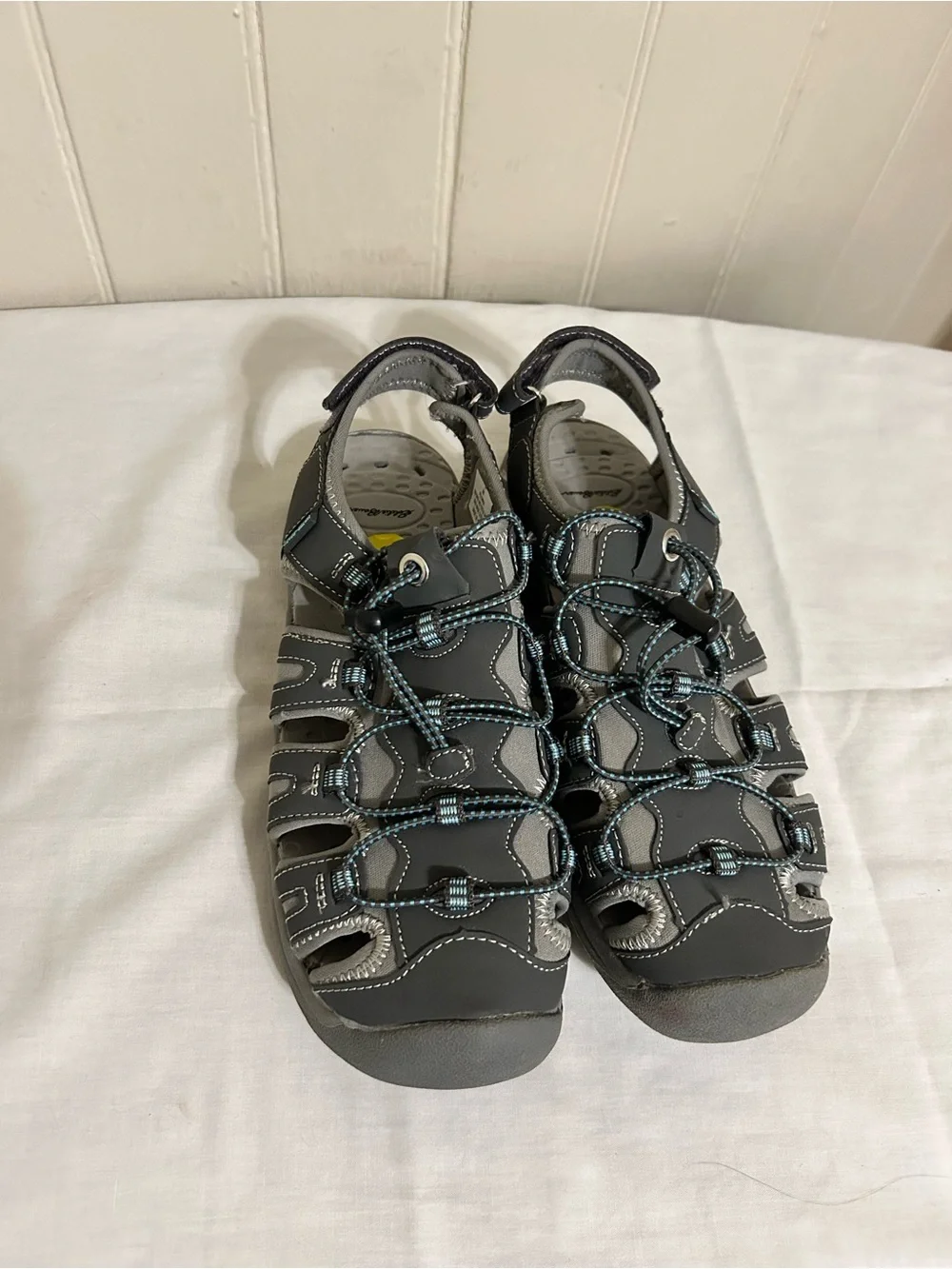 Eddie Bauer Kelowna Men’s Waterproof Hiking Sandals/Gray/Size 9/NWOB